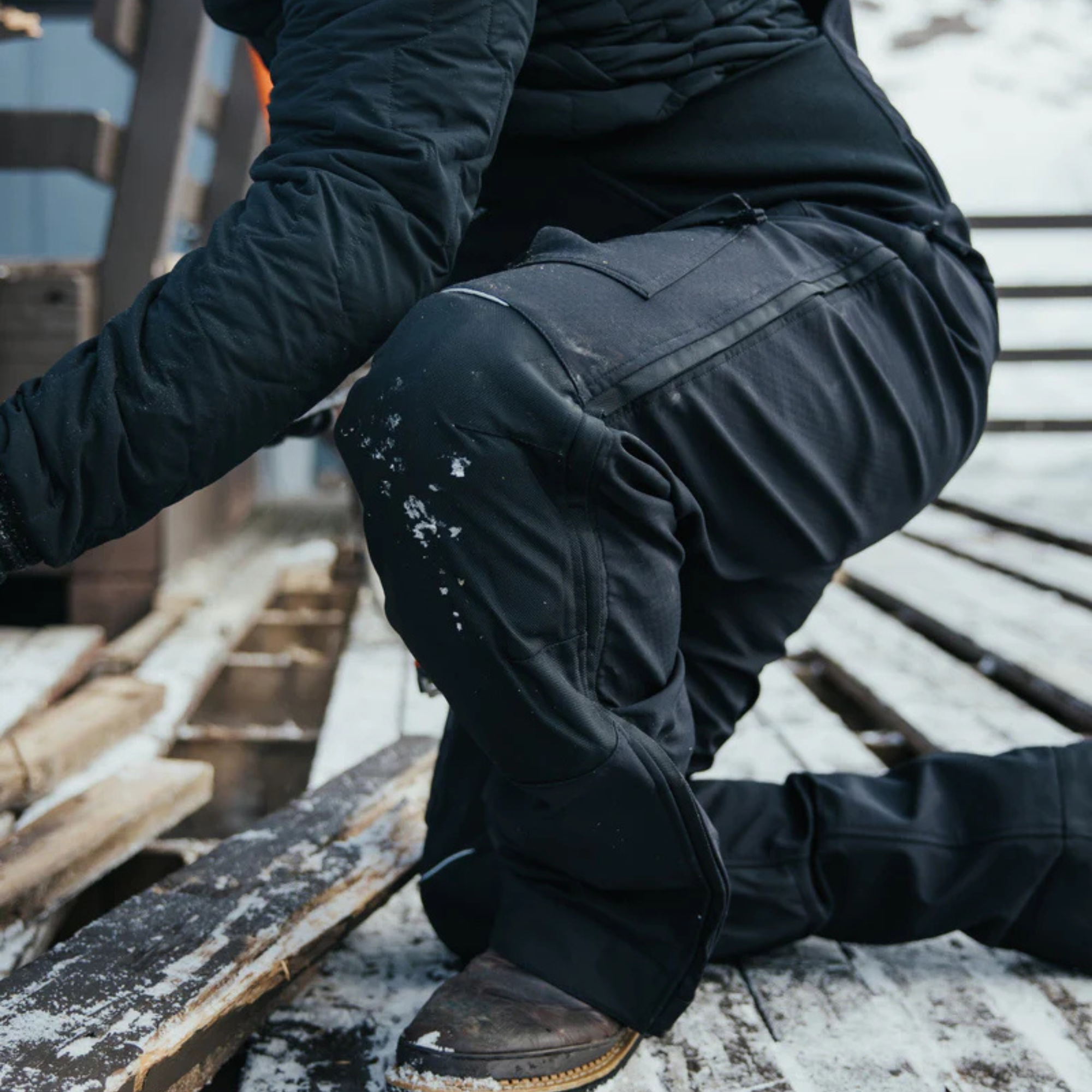 Truewek T3 Black WerkBib from Columbia Safety